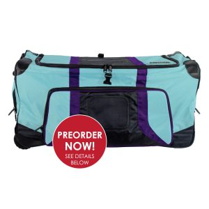 Pop Up Soft Trunk for Camp | Rolling Travel Duffle Bag | #CN-PUST3 | 30 x  14.5 x 15.5 Inches (Blue Camo)